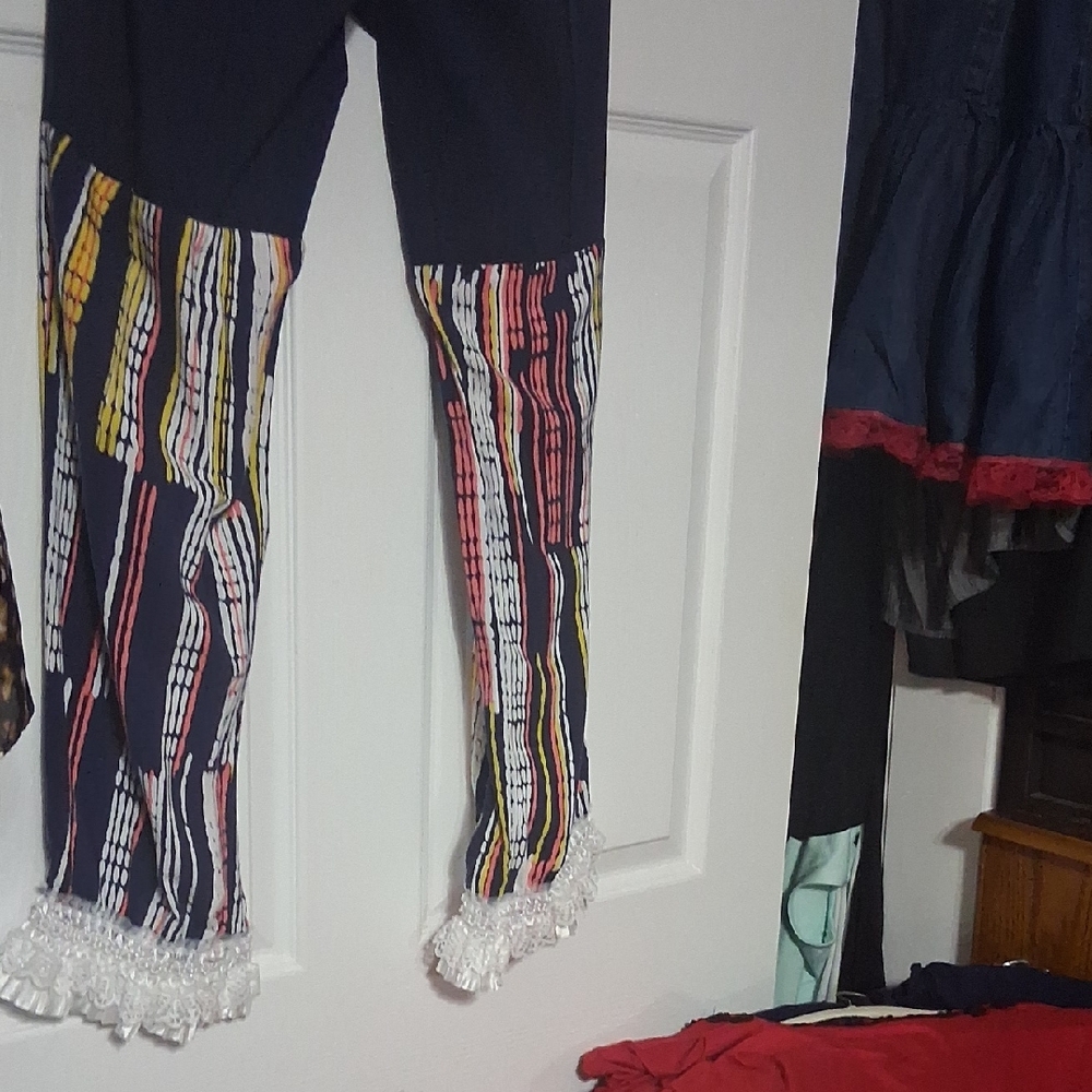 Ruby Rd. Navy Stretch Skirt